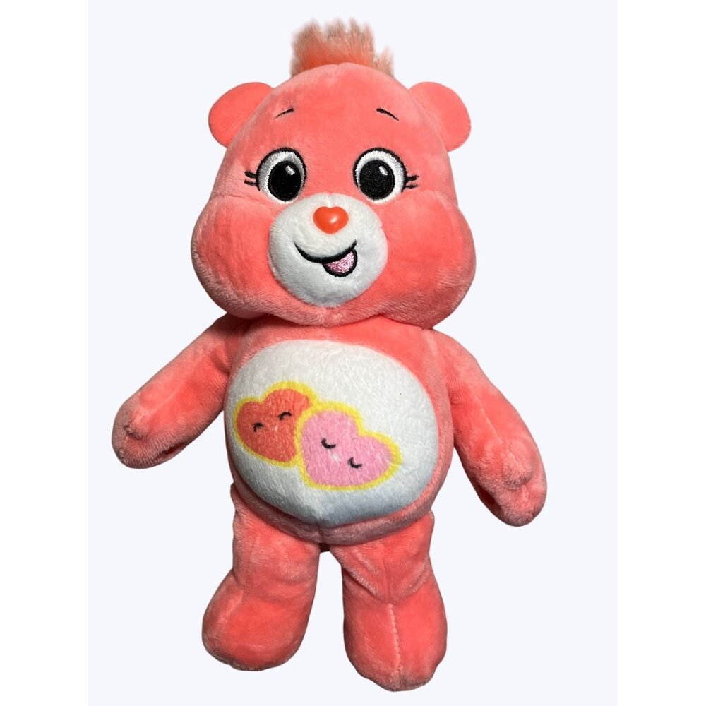 Care Bears Love-A-Lot Plush Toy 9 Inch Basic Fun Pink